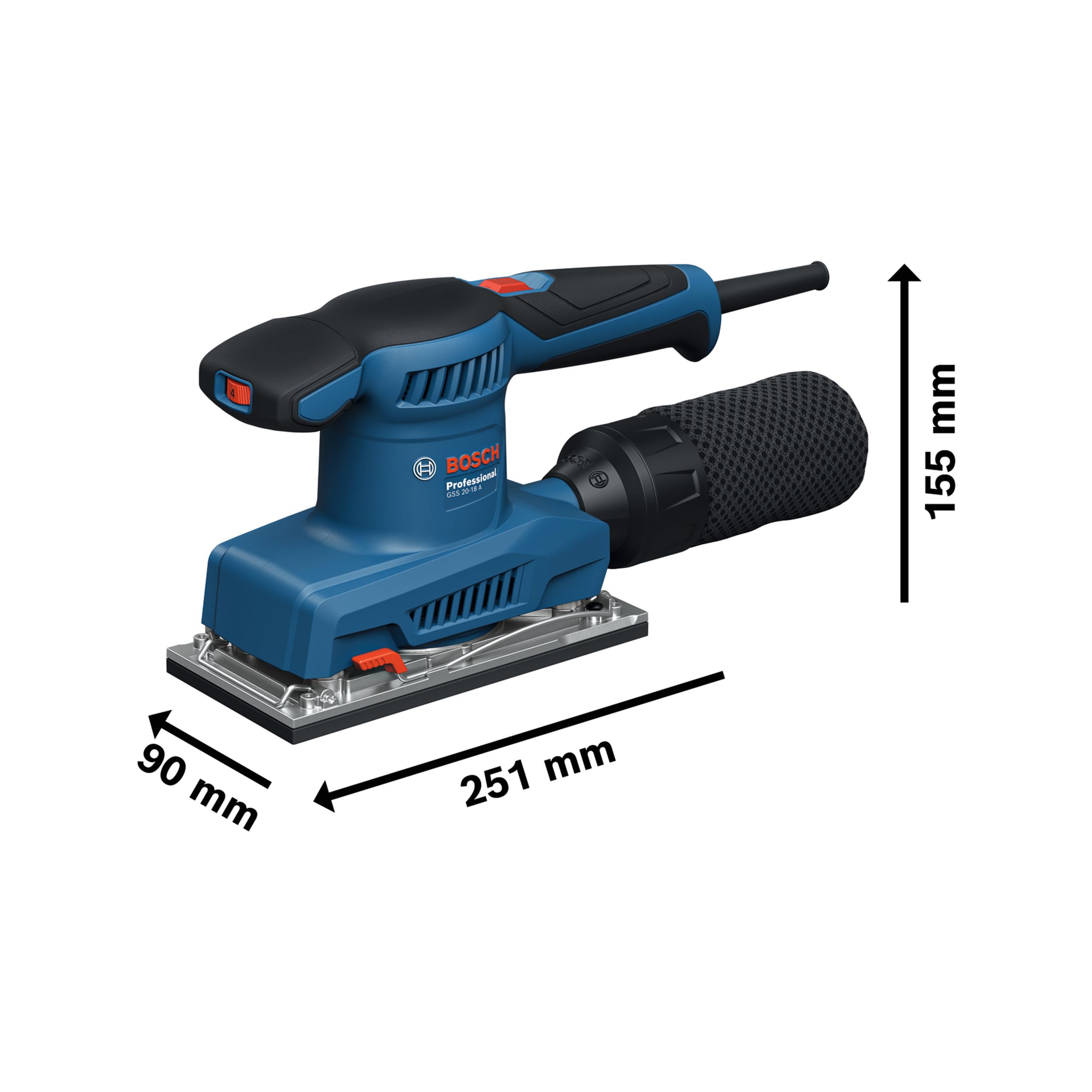Bosch Professional Vlakschuurmachine GSS 140-1 kopen