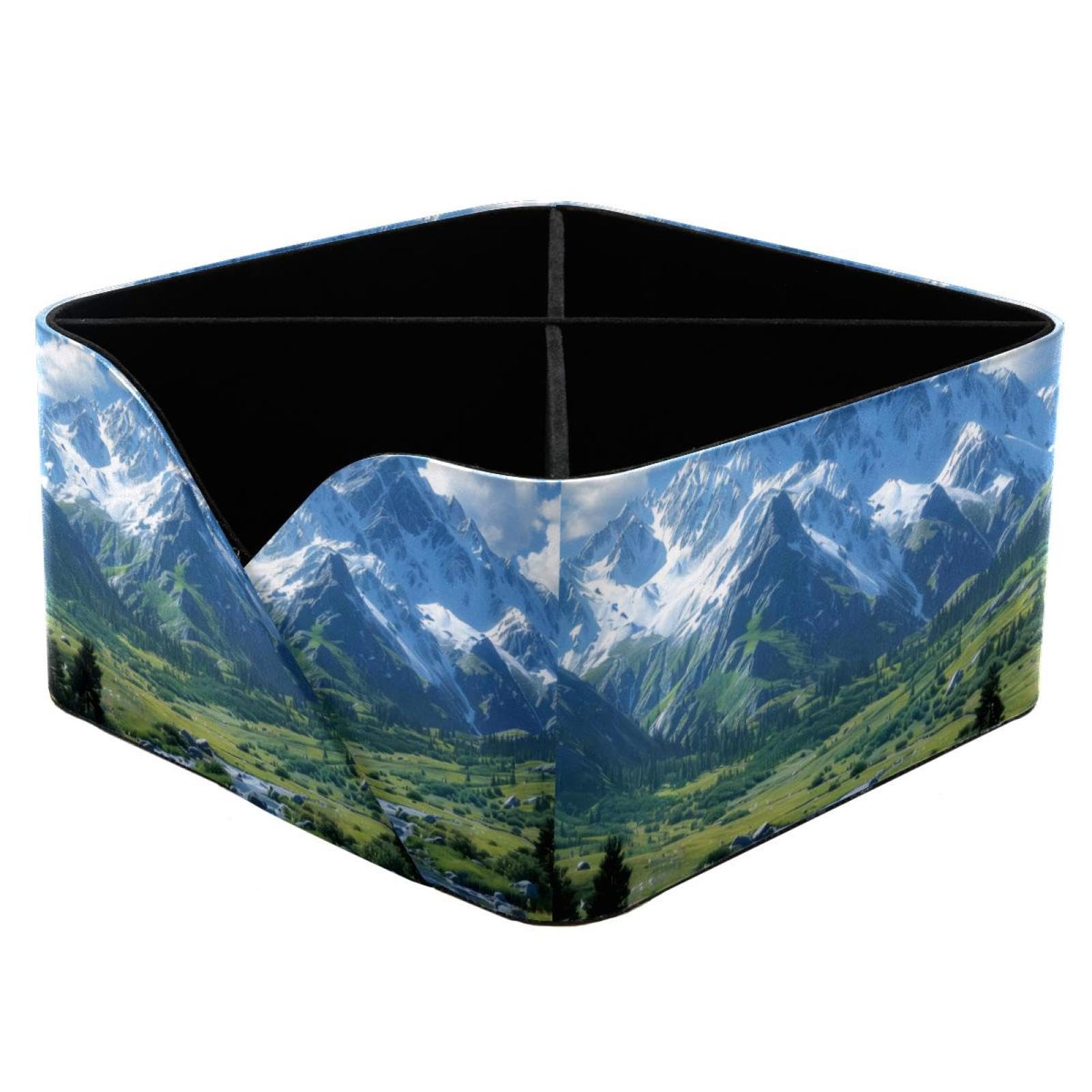 Porte-stylos montagnes et boîte de rangement pour papeterie et maquillage