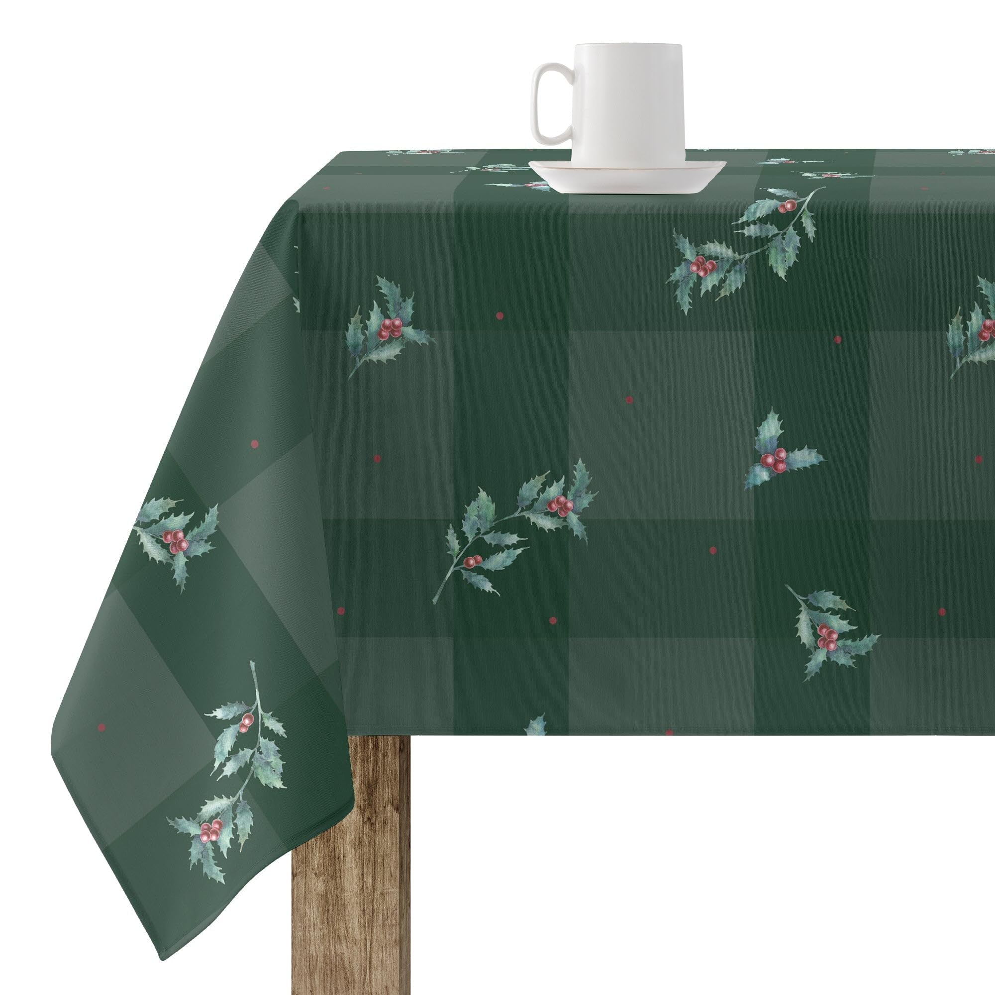 Mantel resinado antimanchas tissu enduit de prestige Noël chic