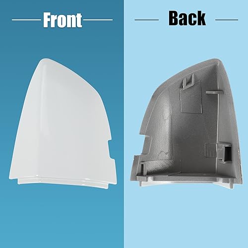 Miniatura 5 de ACROPIX Funda para manilla de puerta exterior delantera izquierda para Volkswagen Jetta, 1 unidad, color blanco