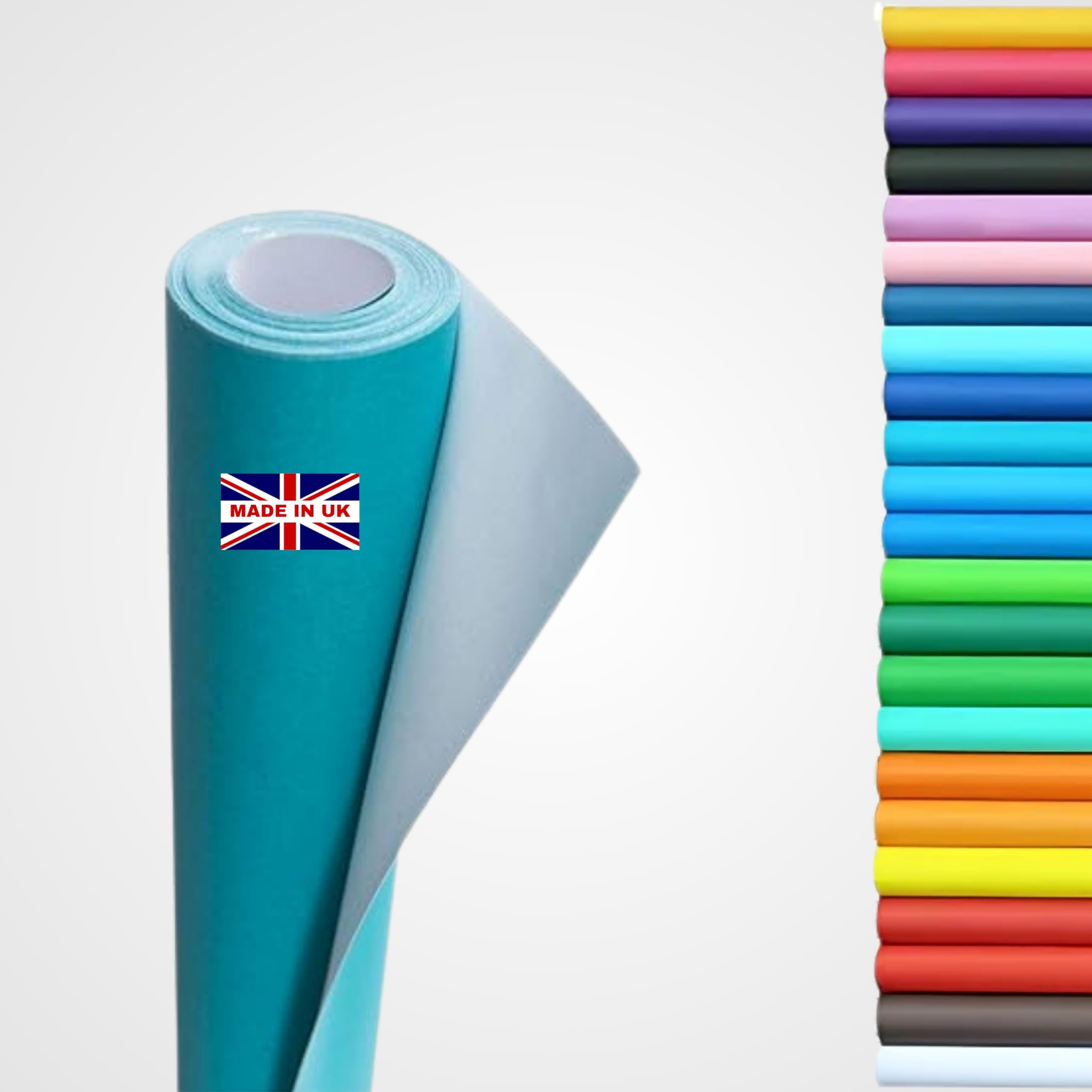 Wrapping Paper roll, Large Display Poster Paper Roll, Backing Paper 10m x 76cm - 80gsm Art, School Craft, Packing, Table Runner, Notice Boards, Drawing, Painting, Backdrop, Kraft Paper. (Turquoise)
