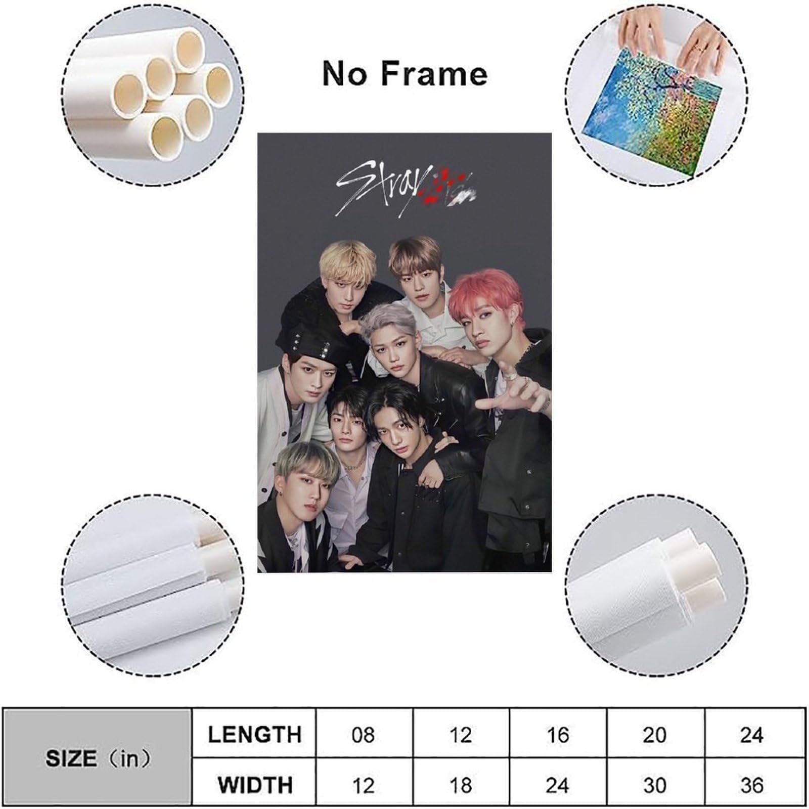 Stray Kids Poster – Leinwand-Druck Fürs Zimmer-Deko