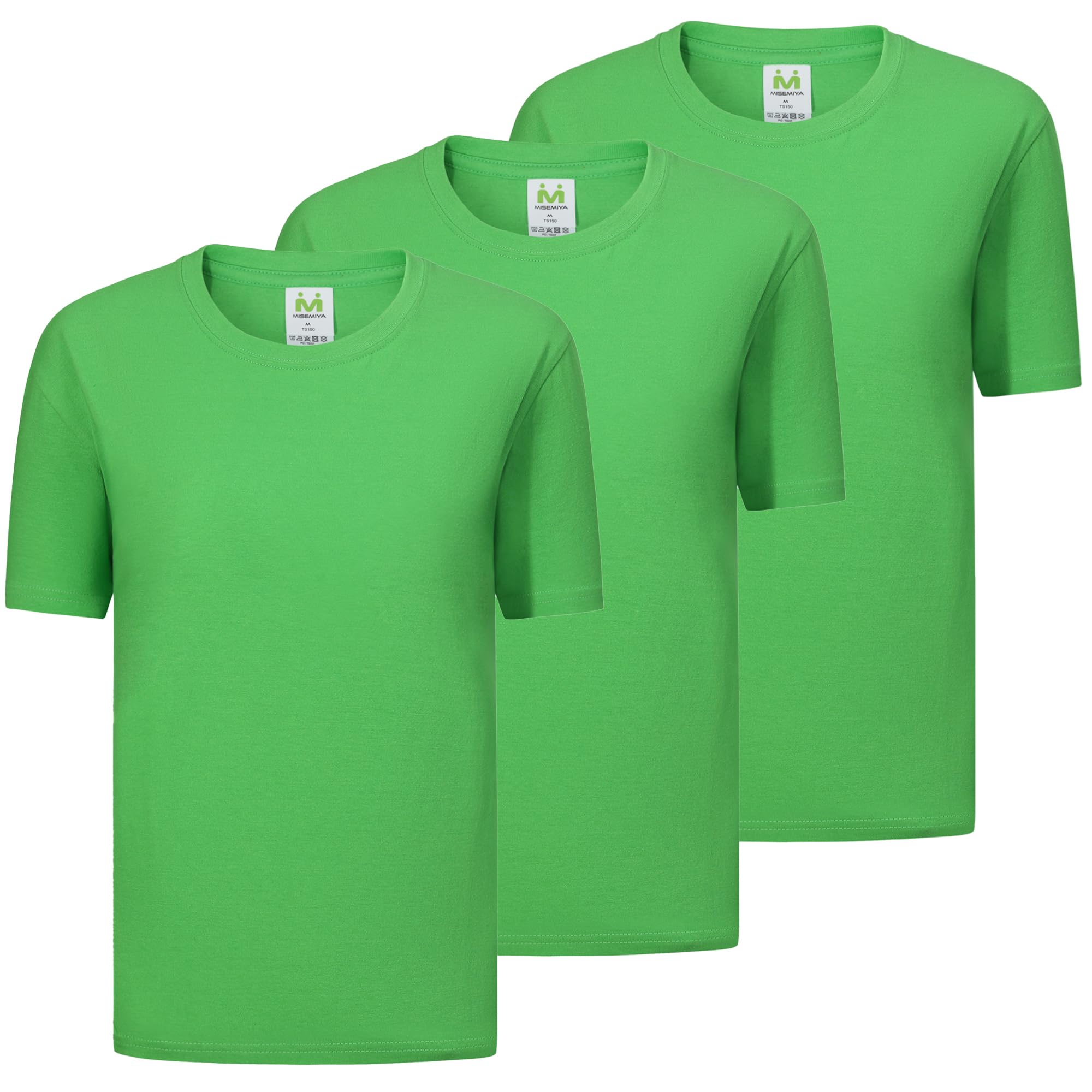 Paquete de 3 Unidades - Camiseta con Mangas Cortas 100% Algodón 3-TS135 — view 9