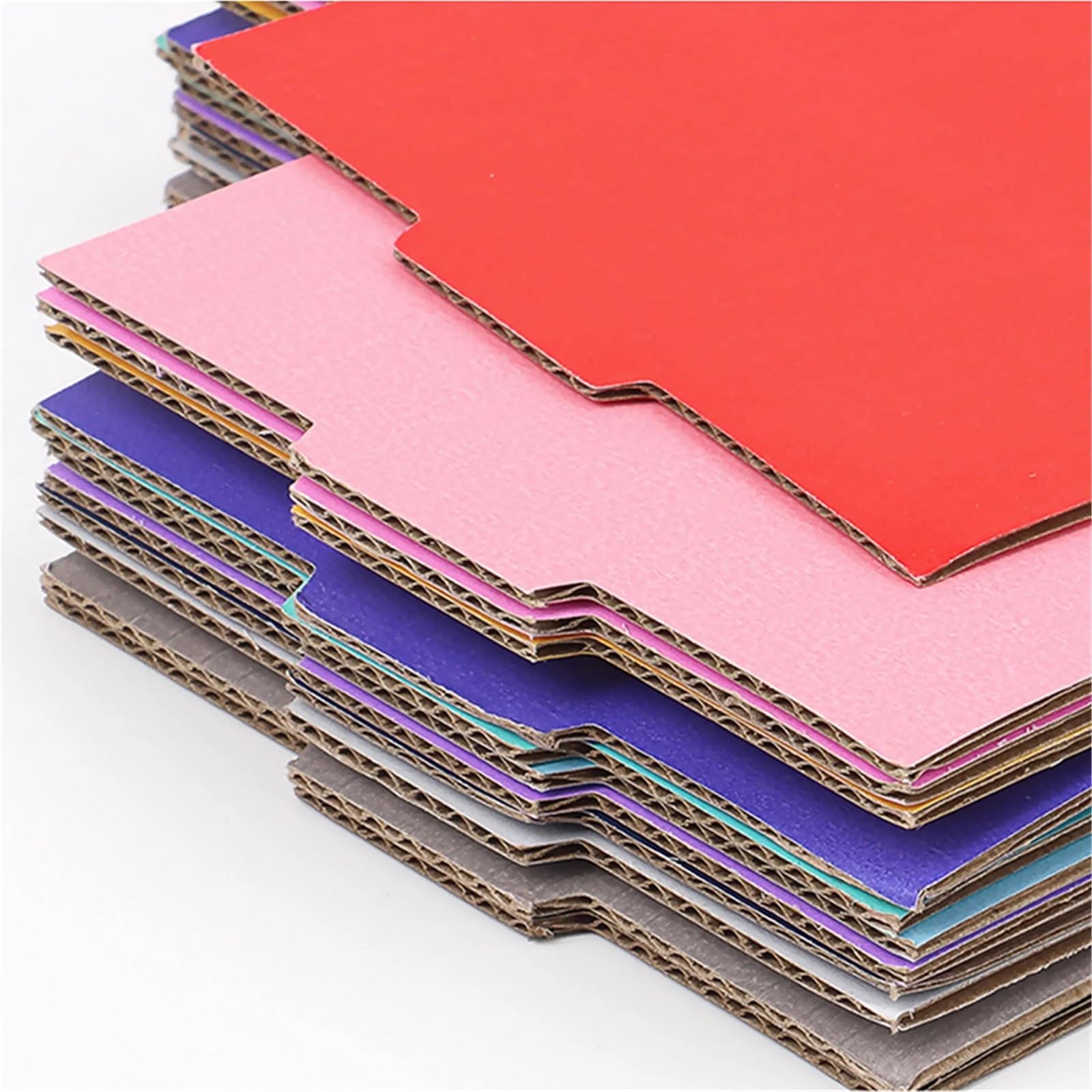 10 scatole colorate per aeroplano, 3 livelli, carta estremamente dura, confezione regalo, scatole quadrate per abbigliamento (colore: 015,20 x 14 x 4 cm)