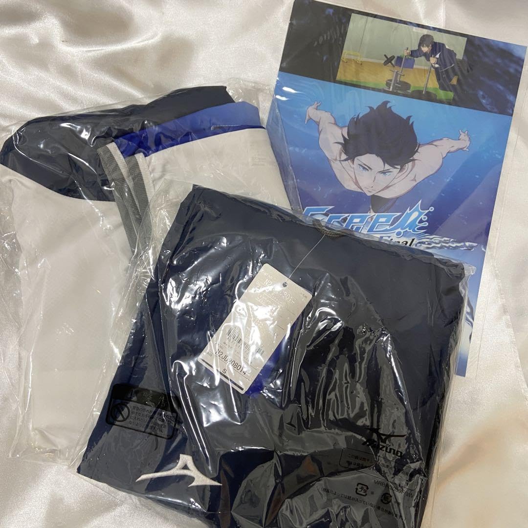 Amazon.co.jp: Free!FS × ミズノ トレーニングクロスジャケット 七瀬遙 