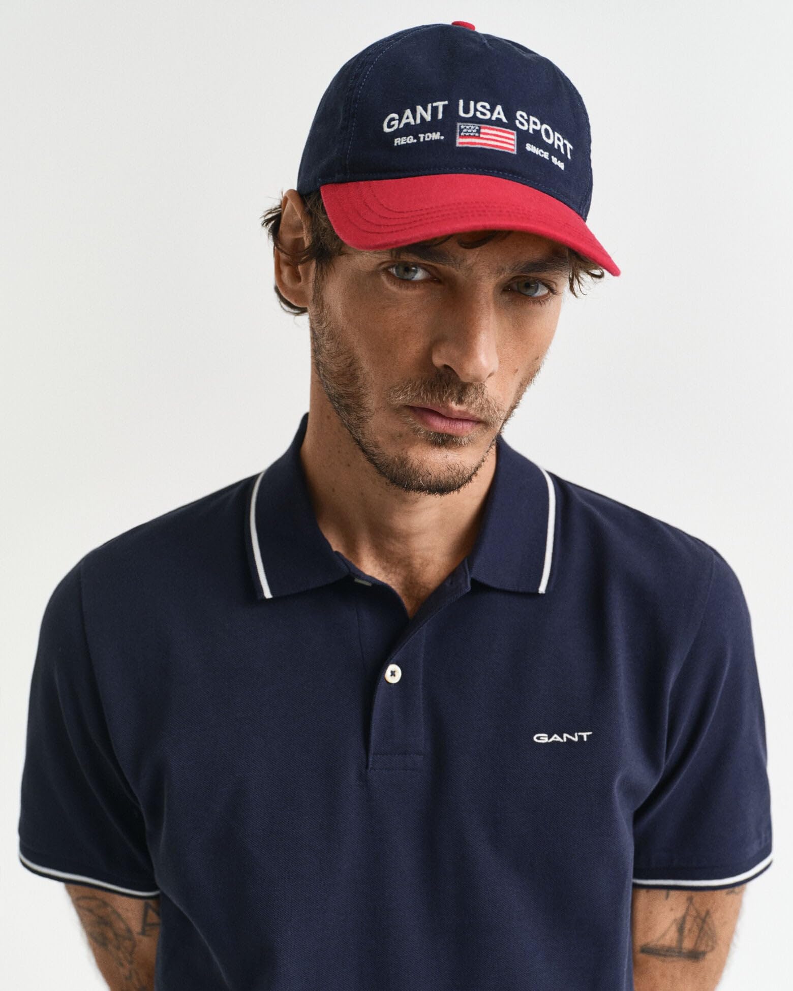 Gant Tipping SS Pique Polo - S – Bild 3