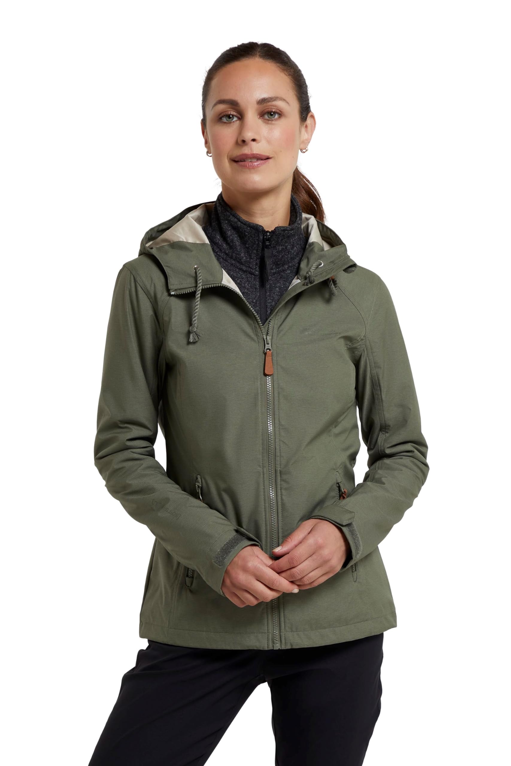 Mountain Warehouse Women's Khaki Iona Softshell Jacket 14
