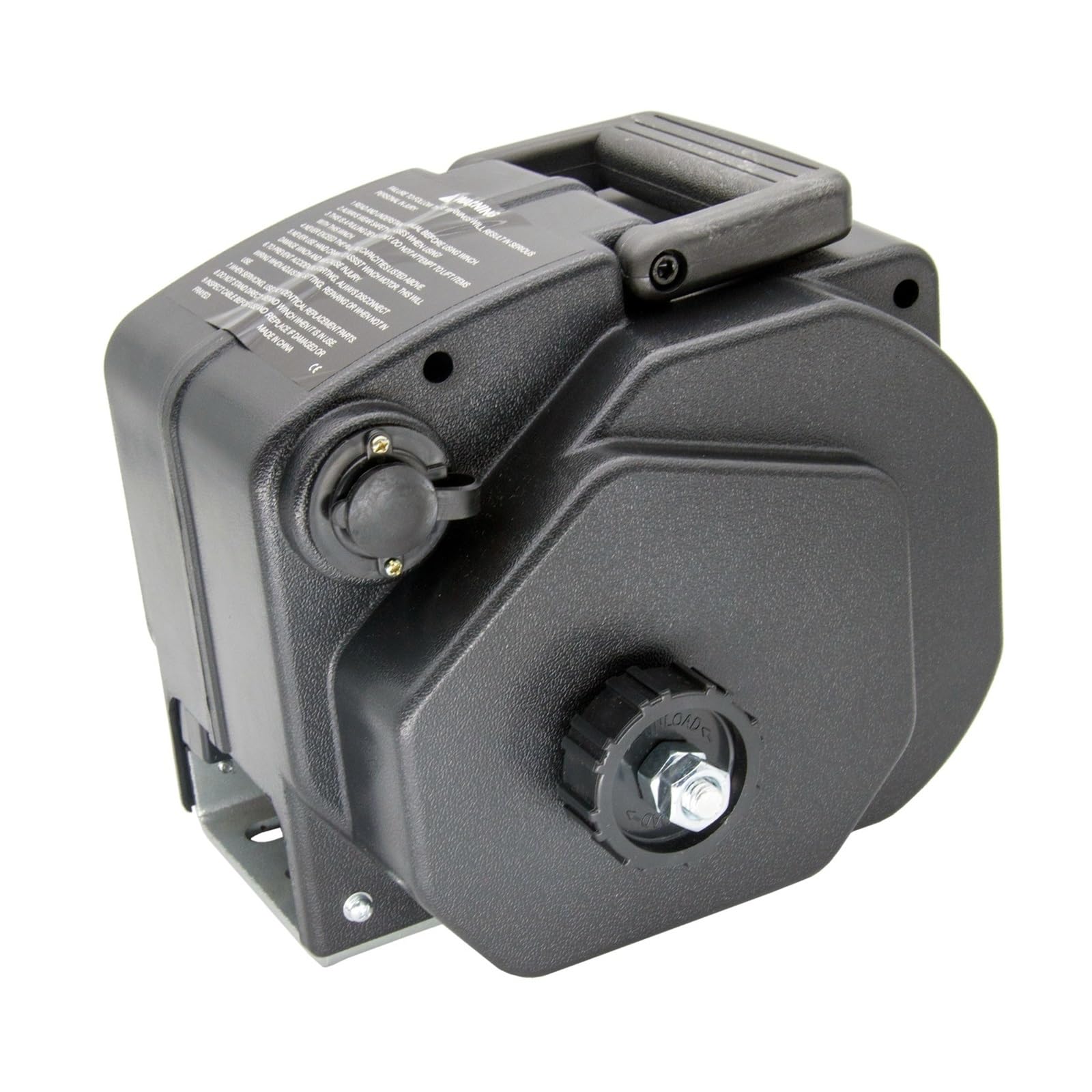 Verricello for Rimorchio Verricello Elettrico 12V CC for Barche Fino A 5000 Libbre Verricello Portatile Accensione E Spegnimento for Camion for Barche Potente Sicuro