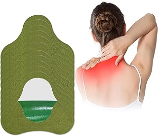 60 Patchs à Base de Plantes pour le Dos, le Cou et les Épaules, Patchs Anti - Douleur, Compresses Chaudes pour les Épaules, Soulagement de la Douleur