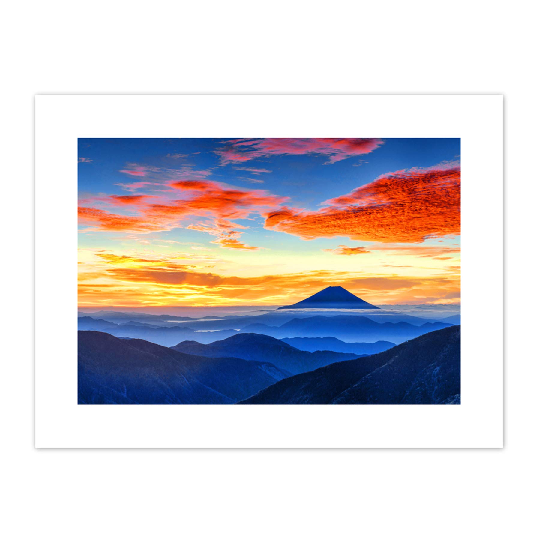 Mount Fuji Japan Canvas Wall Art Print