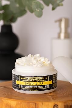 Natura Siberica Natural & Organic - Natural Rich Siberian Foot Butter With Cedar Oil And Schisandra 120Ml (Natura Siberica)