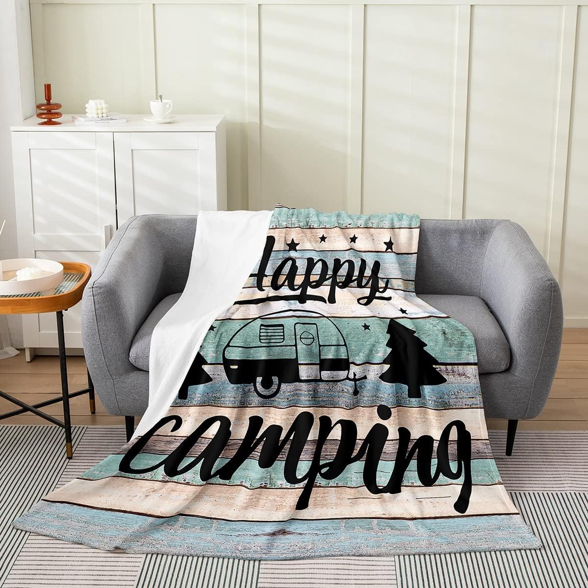 Campground Bliss Quilted Blanket NCU0NT264 main image 0