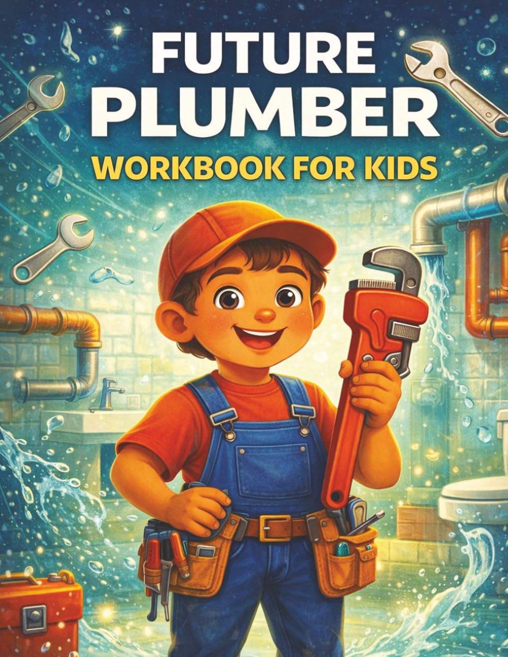 Future Plumber Workbook for Kids: A Hands-On Career Exploration Book for Children Who Love Building, Fixing & Creating (Creative Careers for Kids)