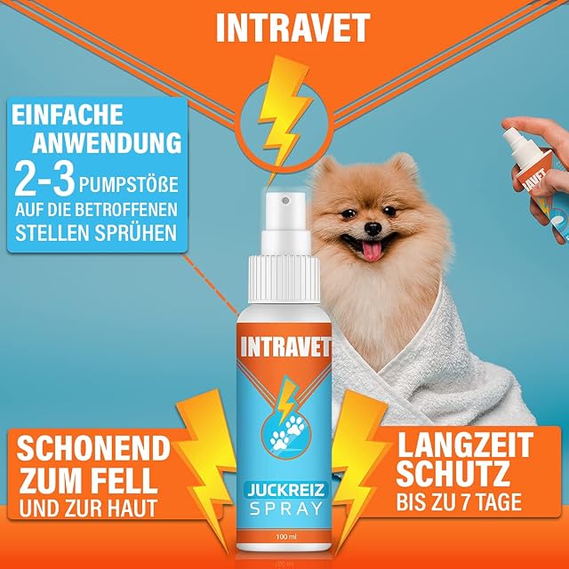 Foto 5 de 7 de Saint Nutrition Intravet - Spray para picor para mascotas, producto natural y altamente eficaz en caso…