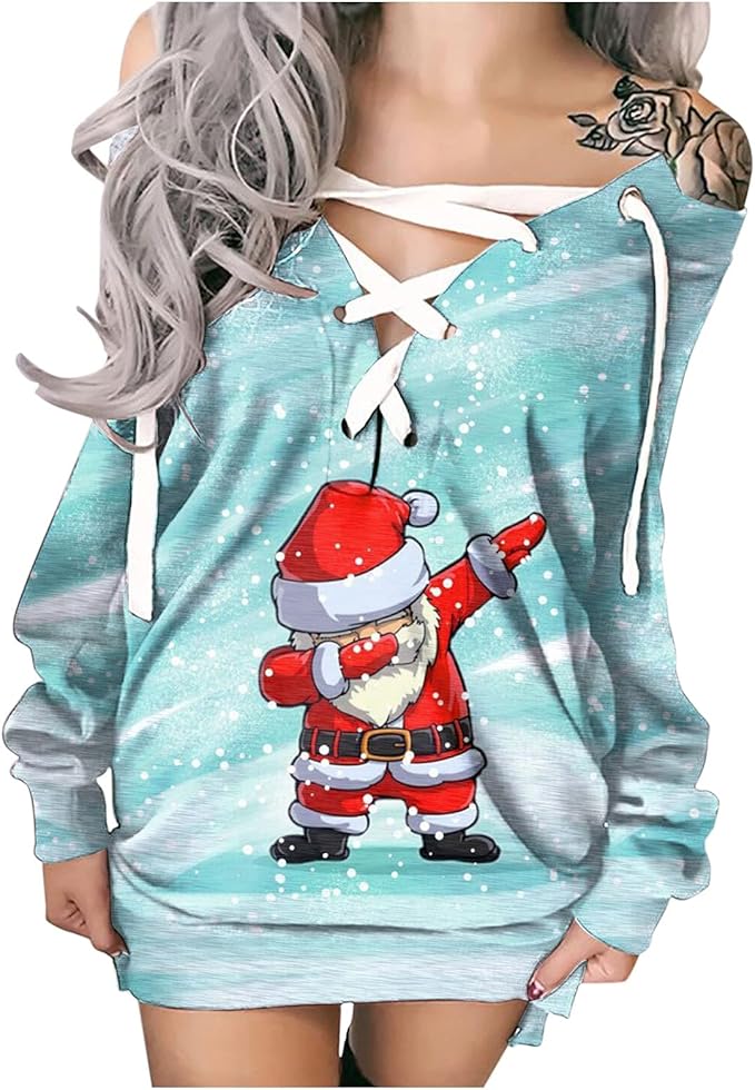 christmas jumper dress amazon