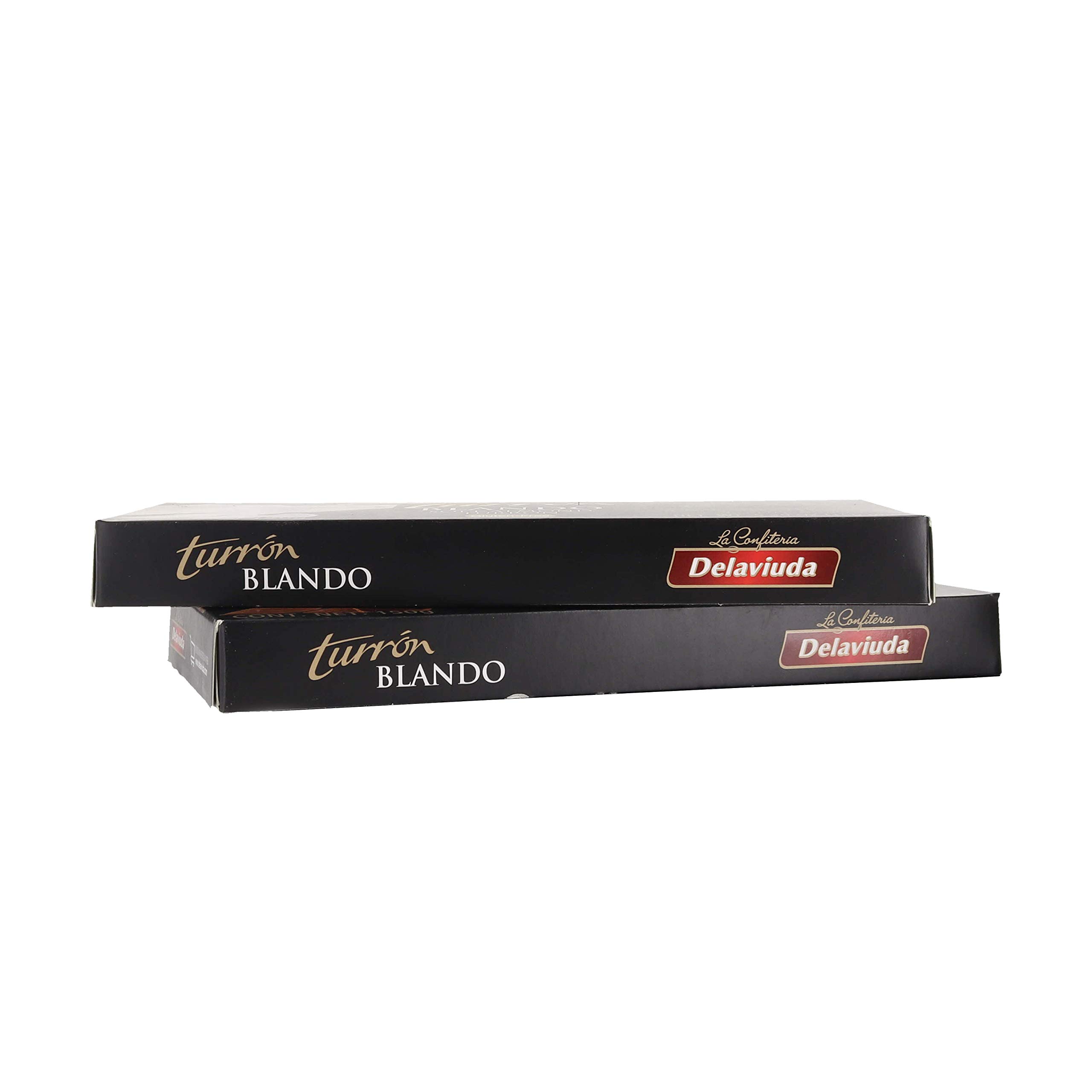 Delaviuda Turron Blando Lot de 6 tourrons aux amandes douces – Turron aux amandes douces – Turron Blando avec Almendras Calidad Suprema W/Premium Penguin Pochette de rangement rapide