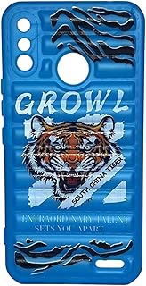 جراب خلفي مضاد للصدمات بتصميم 8 متوافق مع انفنيكس هوت 7 تصميم من 3 مارا ستور مواد متعددة