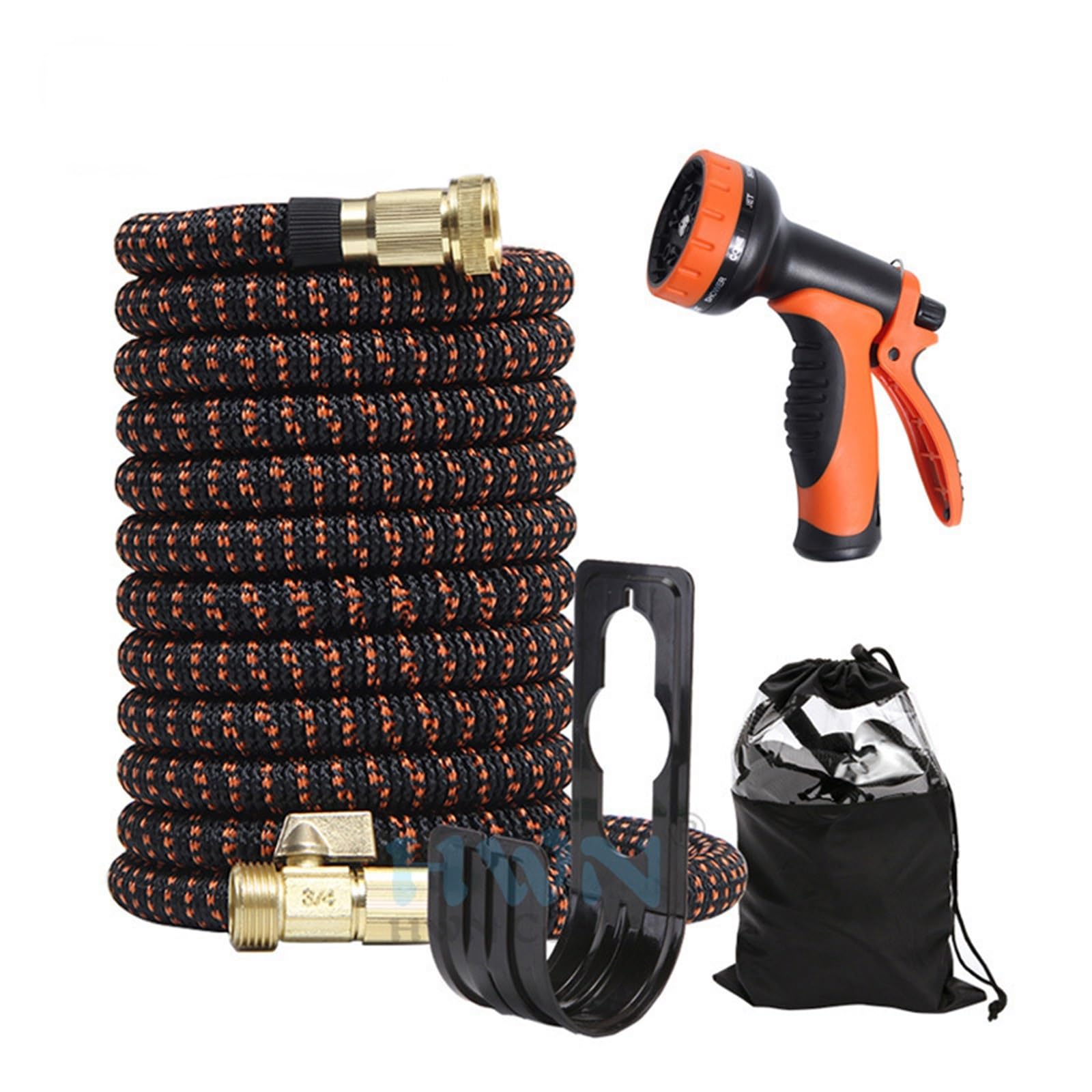 Tubo Da Giardino Espandibile Pocket Hose - 100 Piedi (30 Metri) - Leggero E Anti-Groviglio