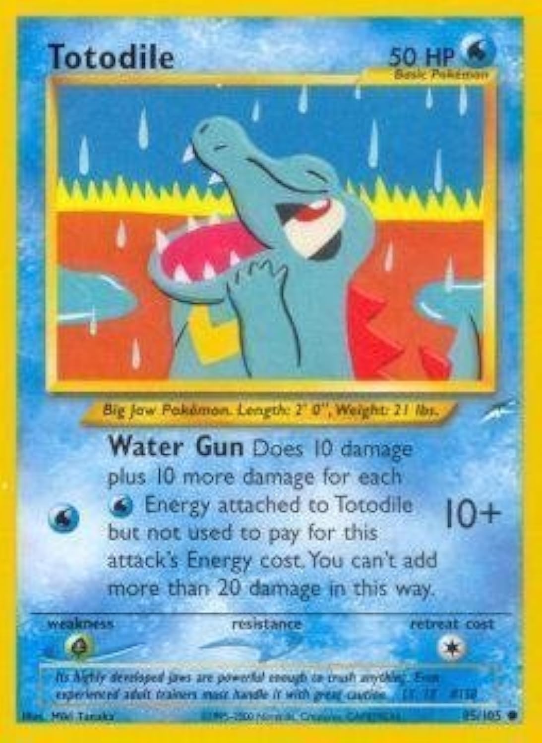 Pokemon - Totodile (85) - Neo Destiny