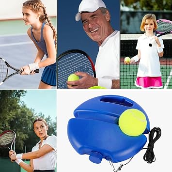 Bounce Back Tennis Ball Solo Tennis Trainer Set