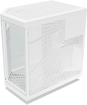 Hyte Y70 Touch Infinite Dual Chamber ATX Mid Tower Modern Aesthetic Case with Integrated 2.5K LCD Touchscreen - Snow White