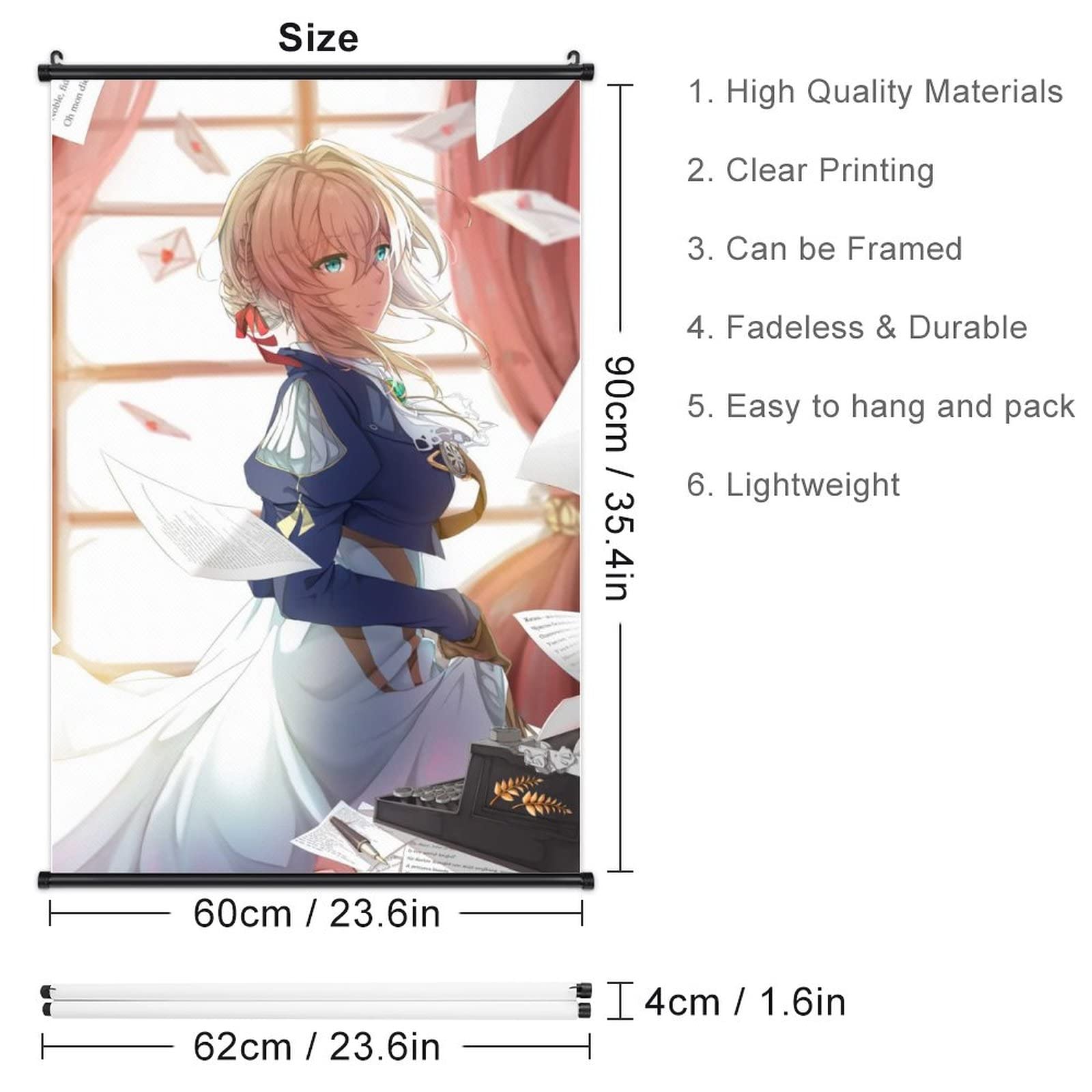 Amazon.co.jp: タペストリー アニメ ヴァイオレット・エヴァーガーデン