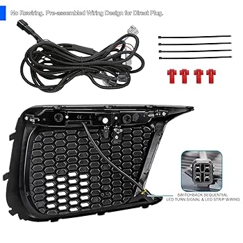 DHD stub 99 ライトグレー Amazon.com: WIKIBB 4x6 LED Headlights Kit with Bracket