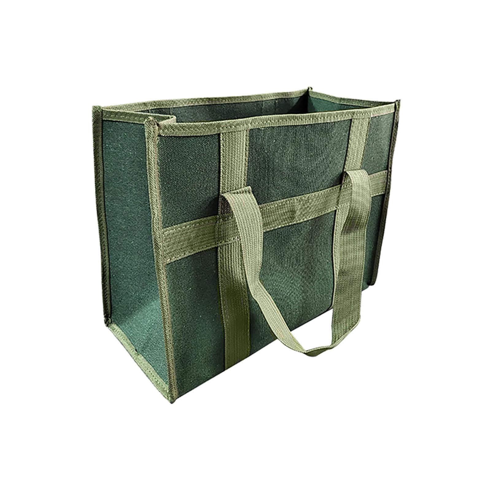 Canvas Tote Bag Organizer Pouch Storage Pocket Handbag Repair Tools Tool Bag 43cmx32cmx21cm-image-37