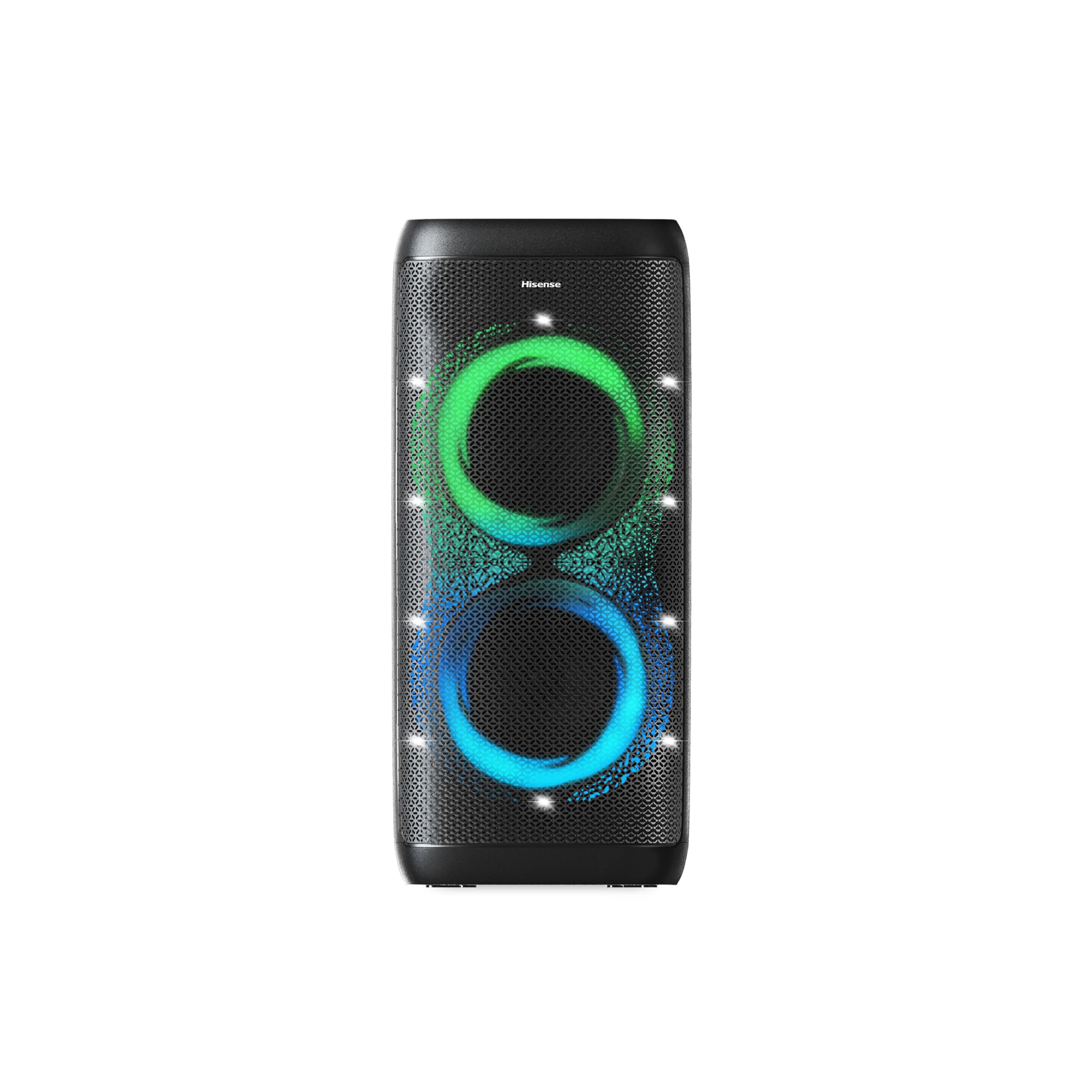 Hisense Party Thunder Bluetooth Megasound Party Speaker - Black, Black