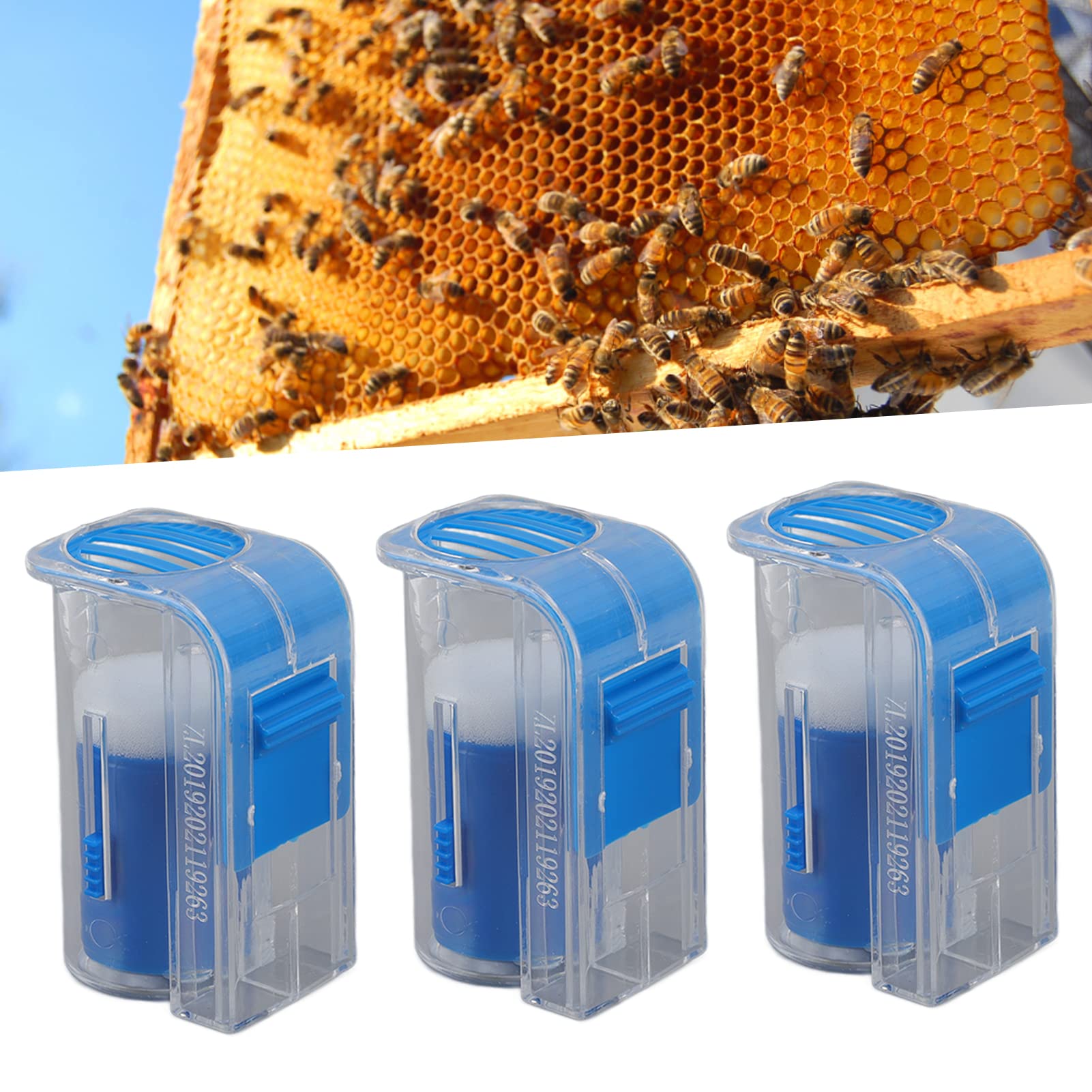Lot De 4 Bouteilles De Marquage Pour Abeilles - Cages De Capture Jaune, Bleu, Vert, Rouge - Outil Apicole - 4