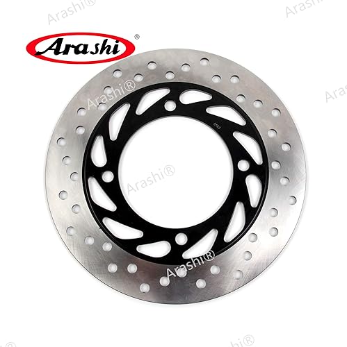 Miniatura 2 de Arashi Rotor de disco de freno trasero + tornillos de montaje para Honda Silverwing 600 01-07  XL600V 91-99  XL650V Transalp 00-07  XL700V TRANSALP
