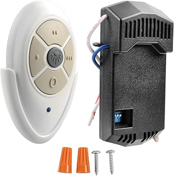 USARemote Remote Control Ceiling Fan Kit for Hampton Bay Harbor Breeze Hunter, 3-Speed Control, Light Dimmer Replaces L3HFAN35T1 35T1 L3HFAN35T 35T KUJCE9603 CHQ7202T UC7202T