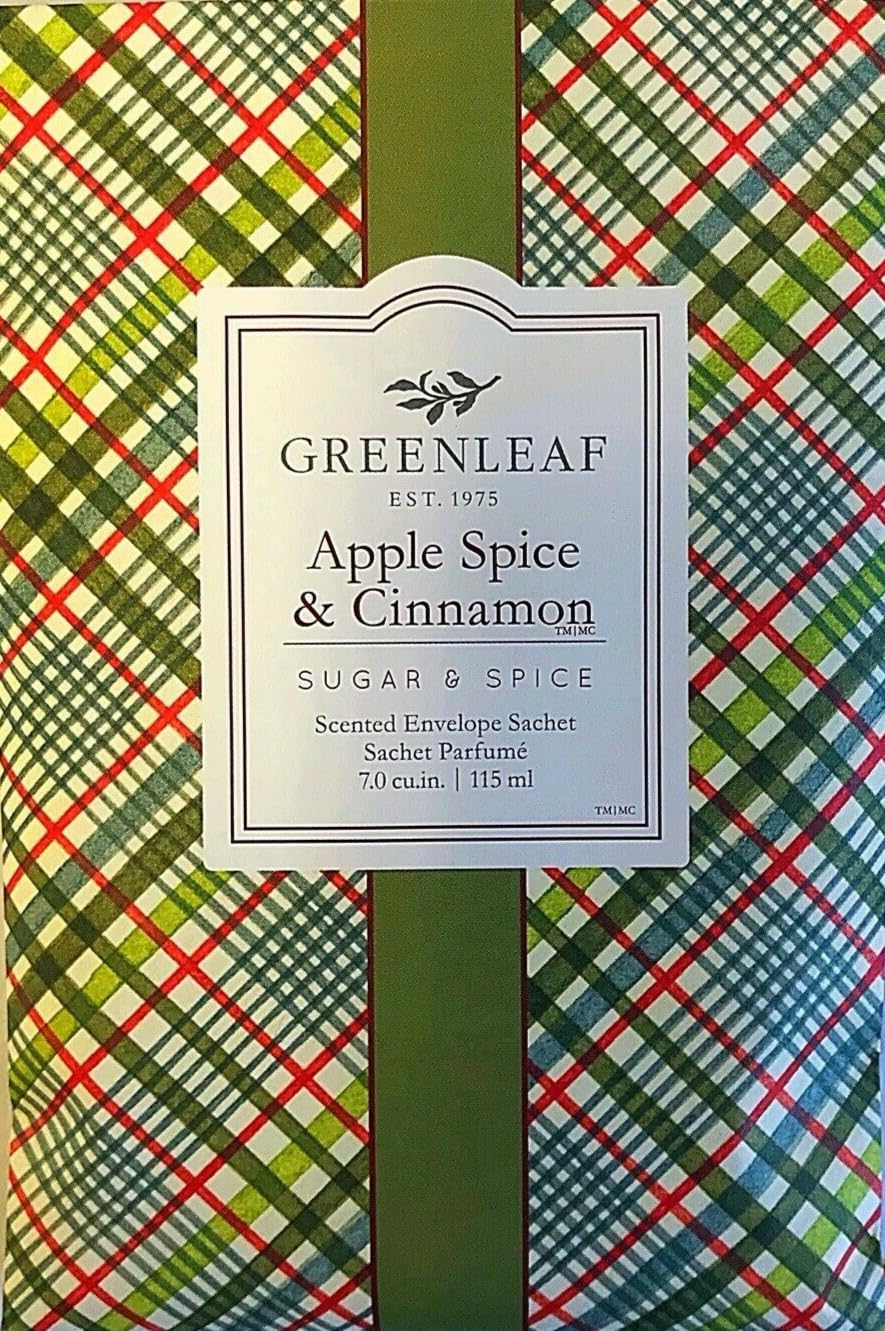 Greenleaf Large Sachet Apple Spice & Cinnamon Home & Kitchen