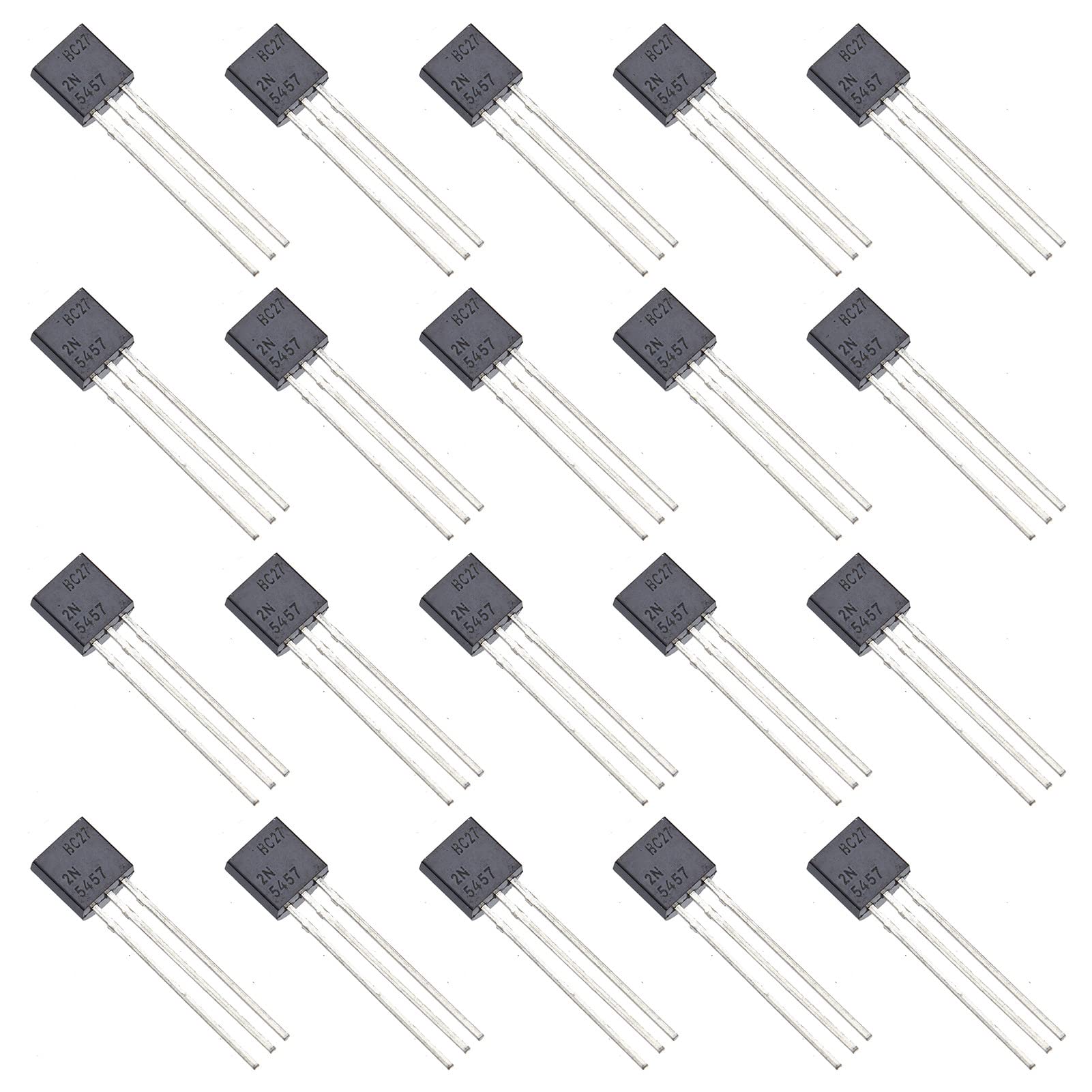 Amazon | Bridgold 20pcs 2N5457 5457 N-Channel JFET 汎用アンプ