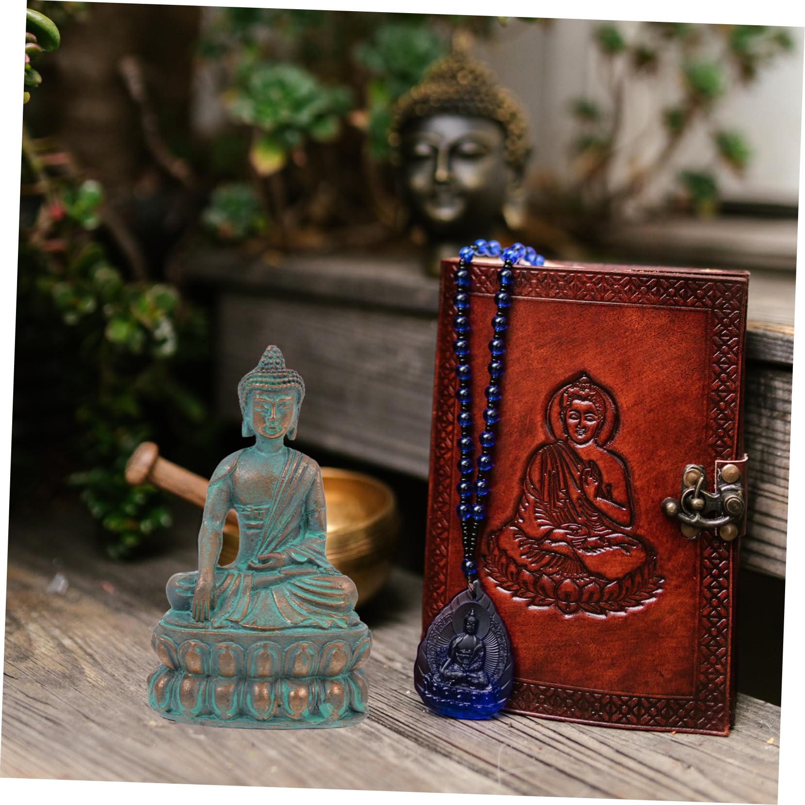 Amazon.co.jp: BESTonZON 1個 青銅の仏の装飾品 オーナメント
