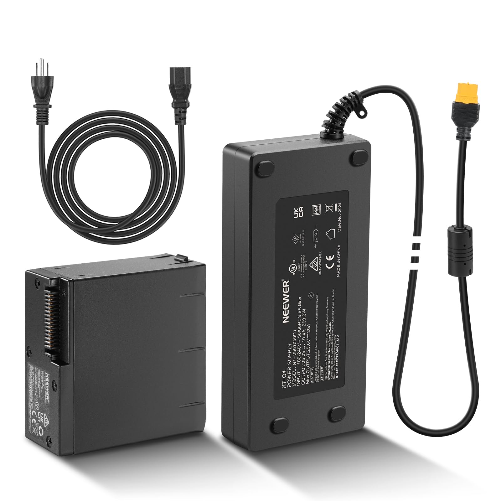 Amazon.co.jp: NEEWER ダミーバッテリーキット Q4用 室外