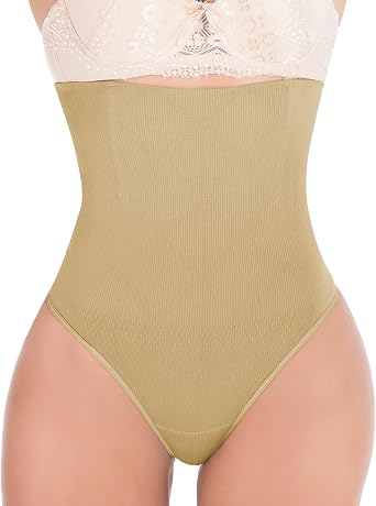 Hioffer 328 Women Waist Cincher Girdle Tummy Slimmer Sexy Thong Panty Shapewear