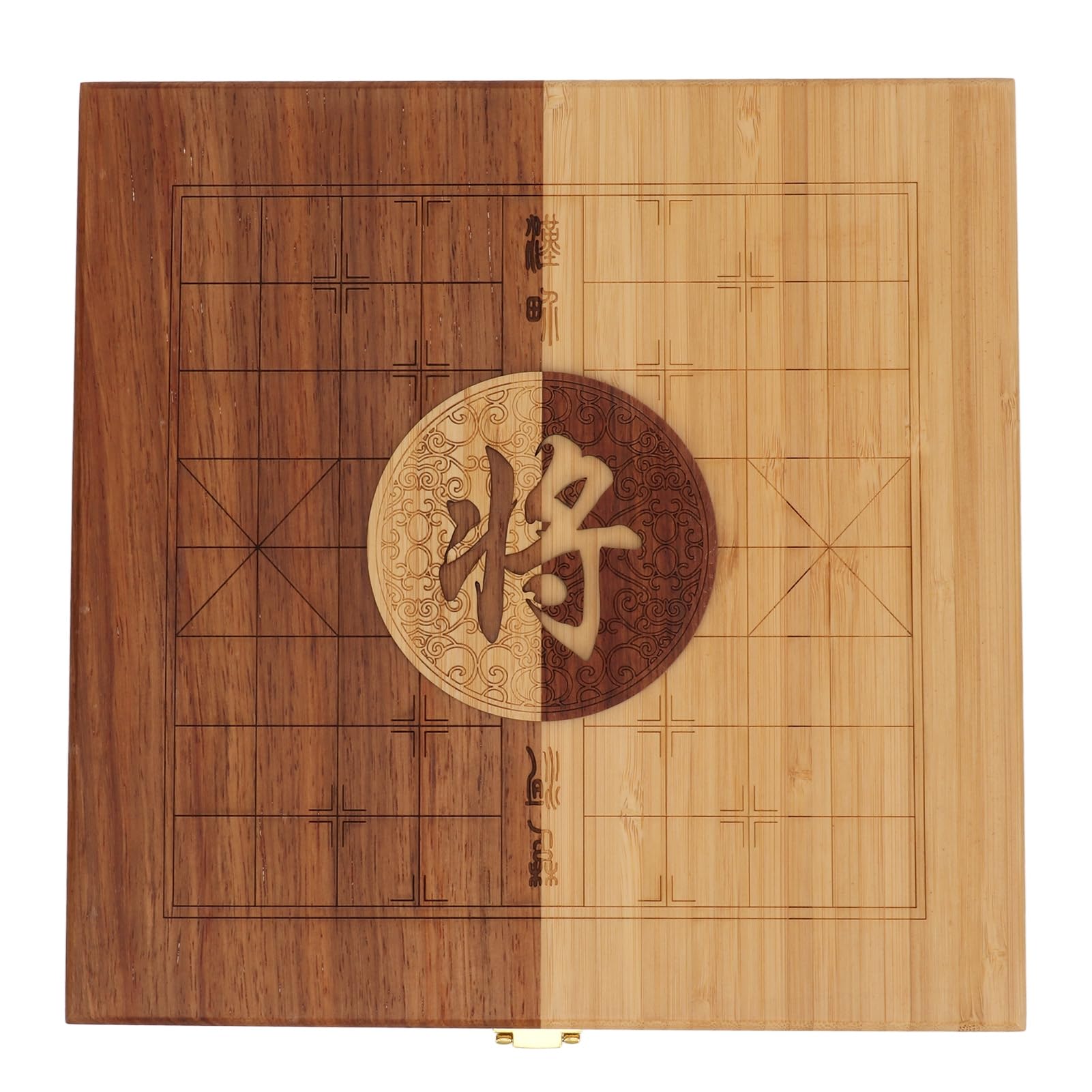 Set di scacchi cinesi WW Xiangqi in lega di alluminio Set di scacchi cinesi portatile con tavola pieghevole EEE