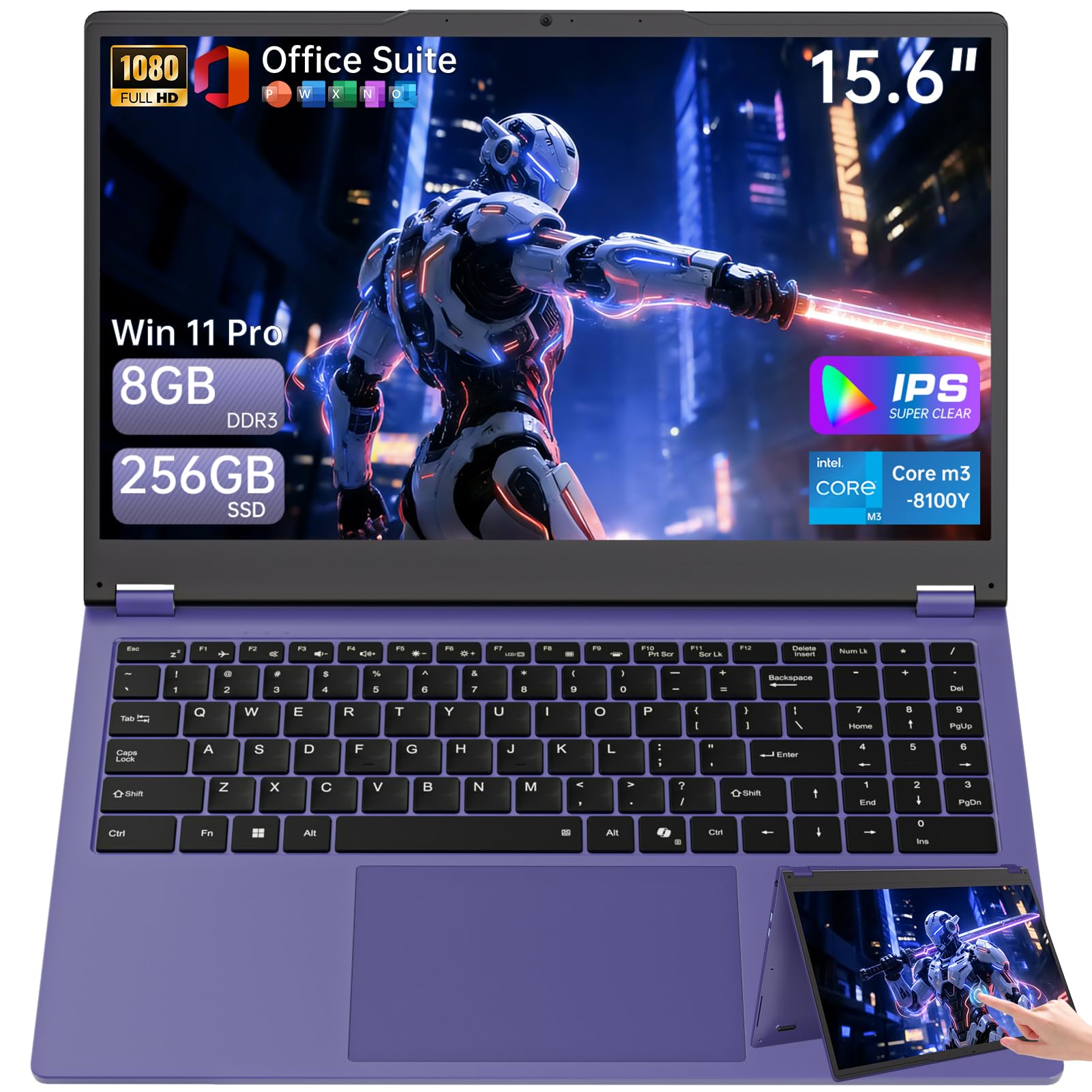 Moxalc15.6インチ ノートパソコン 8GBメモリ 256GB SSD搭載 Amazon.com: Moxalc 15.6