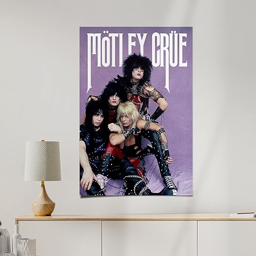 Vista 4 de Desert Cactus Motley Crue Póster 11 x 17 Pulgadas para Habitación y Oficina, Decoración Oficial para Fans (11x17 pulgadas, Diseño 11)