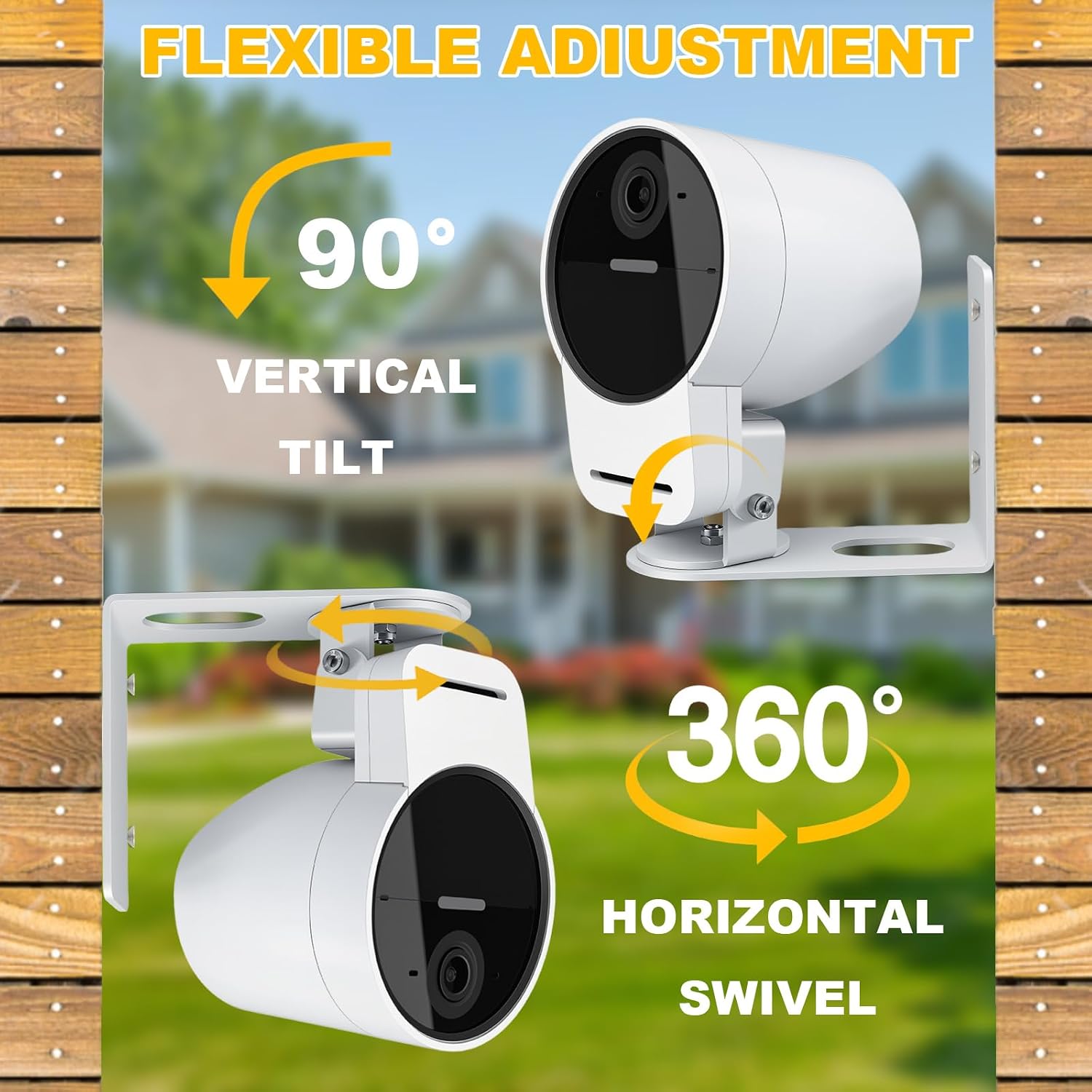 Anti-Drop Camera Wall Mount Fits for SimpliSafe Outdoor Cam Series 2 image 2