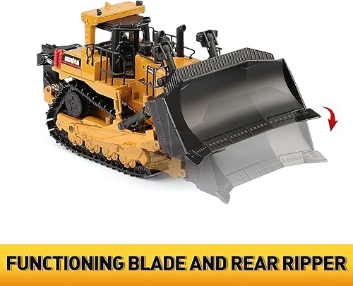 Vista 21 de Juguete de rodillo de carretera fundido a presión a escala 1/50, modelo de vehículos de construcción de metal para niños (rodillo de carretera)