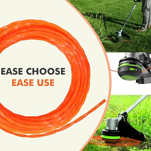 Miniatura 6 de THTEN AL2420P AL2420PB Paquete de 9 líneas de recortadora precortadas de 138 pies y 0.095 pulgadas compatibles con todos los recortadores de cuerda