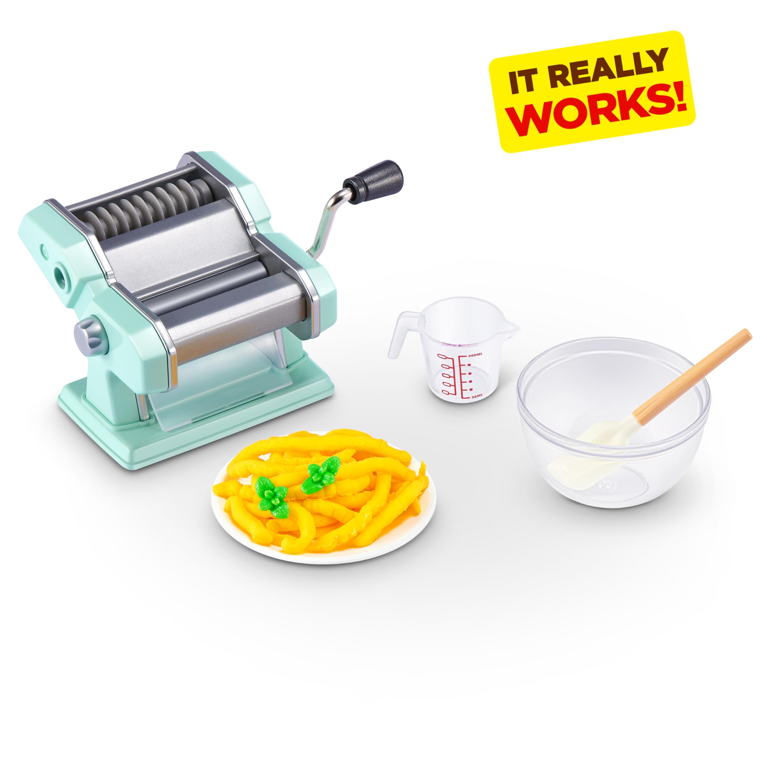Mini Brands Magic Cook Kitchen Capsule Series 1 (Pasta Maker) by ZURU: Capsule con mini elettrodomestici funzionanti, collezionabile non commestibile. Per bambini 8+, adolescenti, adulti - 5