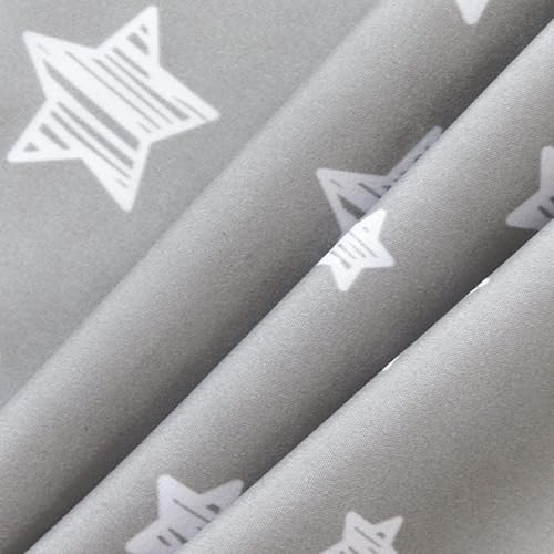 Miniatura 54 de Sábanas de cuna para niños o niñas, paquete de 4, sábana bajera para cuna de tamaño estándar y colchones de niño pequeño, sábanas suaves