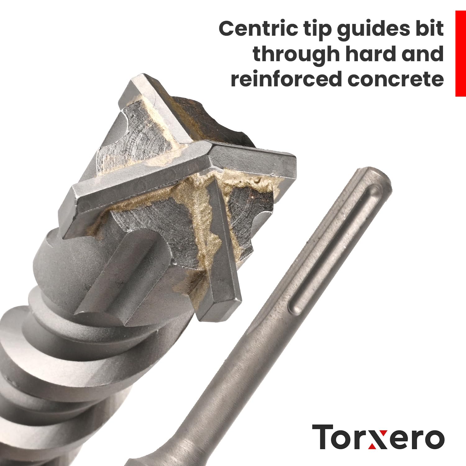 Amazon.co.jp: Torxero 2インチ X 24インチ SDS MAXビット、ロータリー