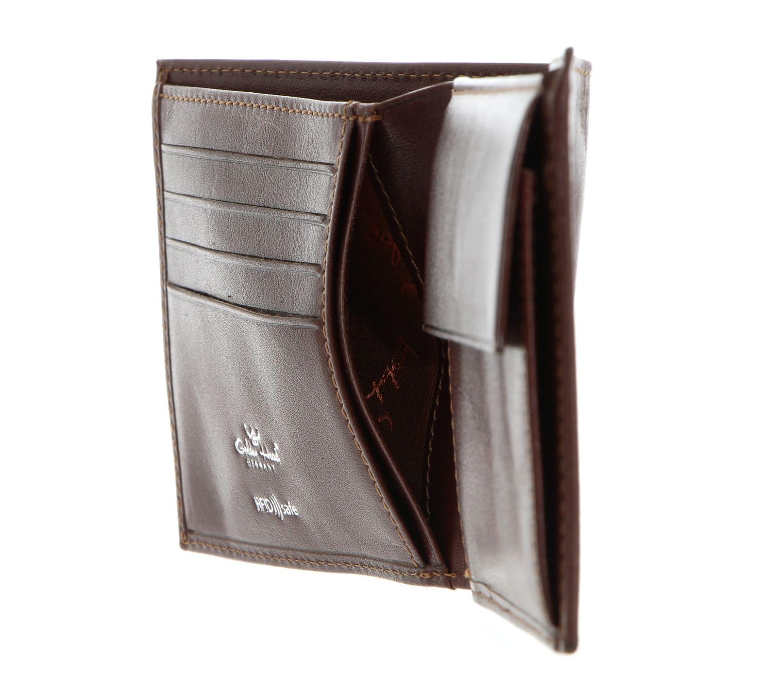 Golden Head Leder Geldbörse Colorado RFID Protect Scheintasche 1135 Tabacco braun