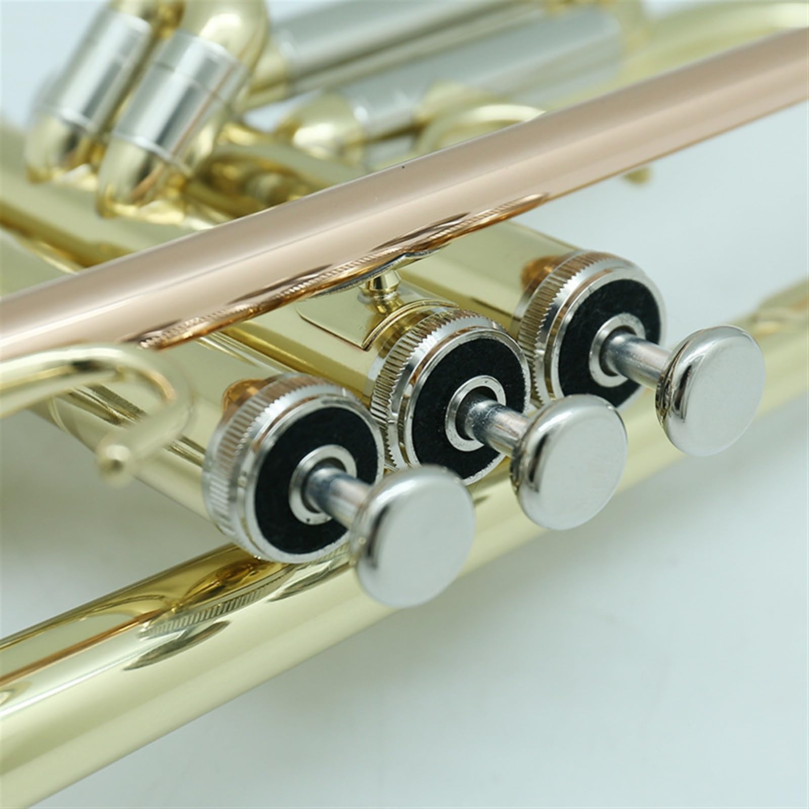 Standard Trompeten Trompeteninstrument B-Blechblaskapelle Professionelle Trompete Phosphorbronze/Weißkupfer Tragbare Trompete