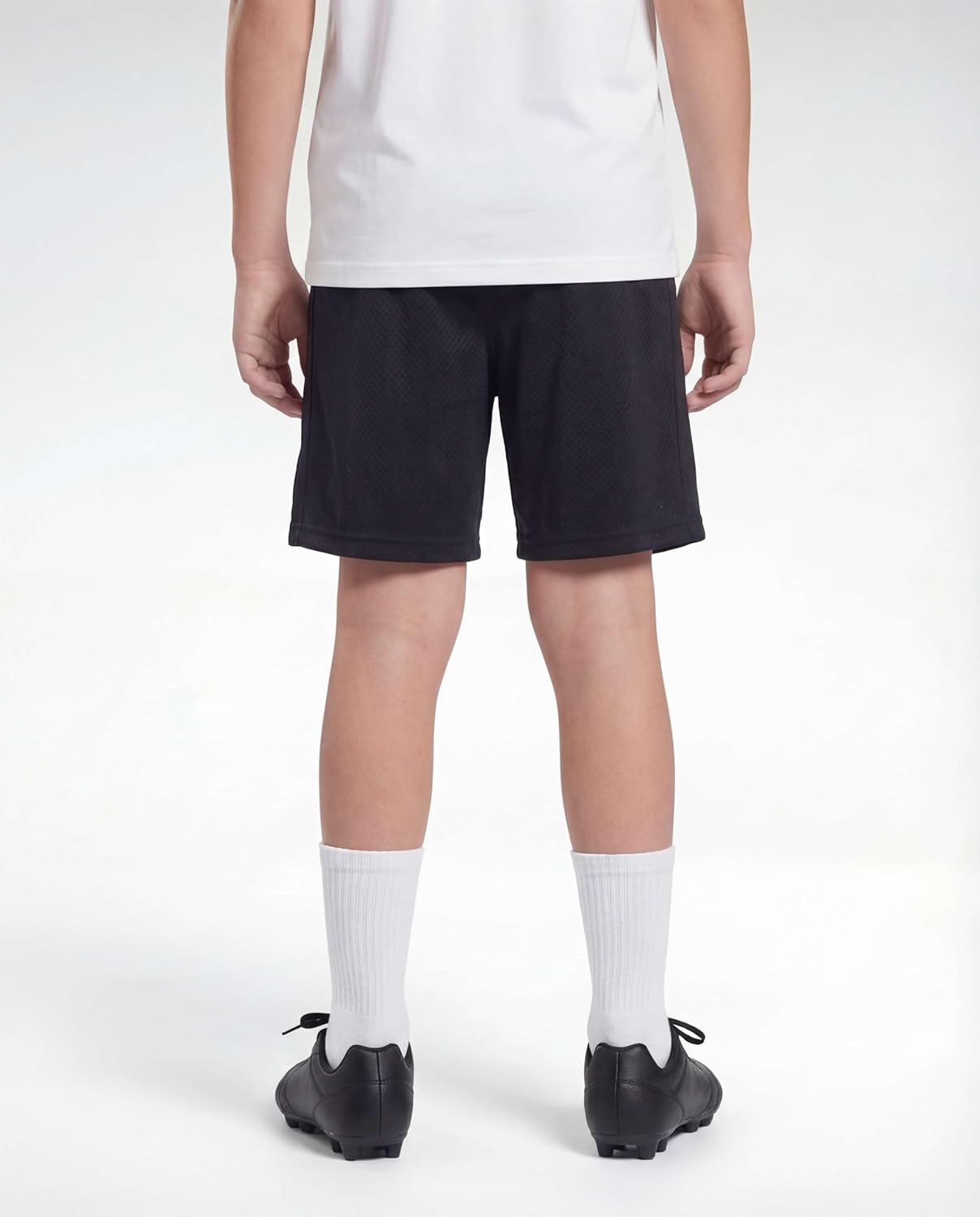 Reebok 4 Pack: Boys Athletic Mesh Shorts with Side Taping – Basketball Soccer Running Quick Dry Active Kids Teens Youth