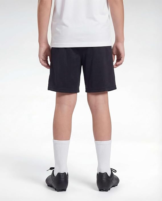 Reebok 4 Pack Boys' Mesh Shorts Basketball Athletic Sports Soccer Teen Kids